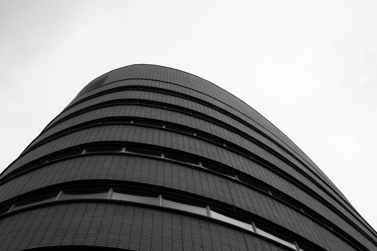 Building under Clear Sky